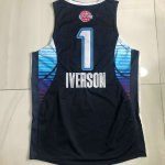 Maillot de Basket #1 Iverson 2009 All star game authentique